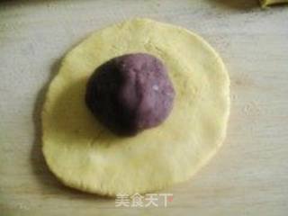 红豆沙南瓜球的做法步骤:5