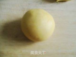 红豆沙南瓜球的做法步骤:6
