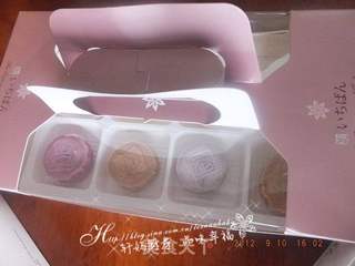 五彩冰皮月饼的做法步骤:9
