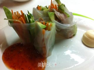 越南春卷的做法步骤:5
