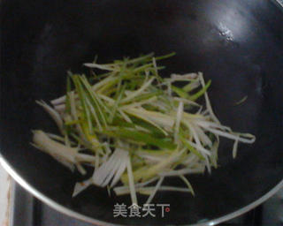 简易葱爆羊肉的做法步骤:4