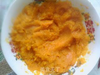 芝麻南瓜饼的做法步骤:3