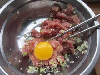 莲藕肉丸的做法步骤:4