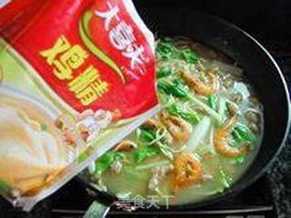 闽南的特色面条----【肉羹鲜虾卤生面】的做法步骤:10
