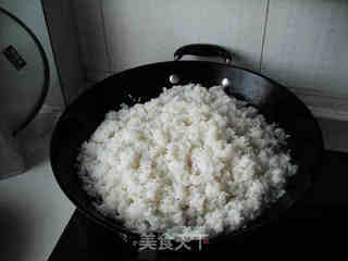 地道川渝美味——箜腊肉豌豆饭的做法步骤:9