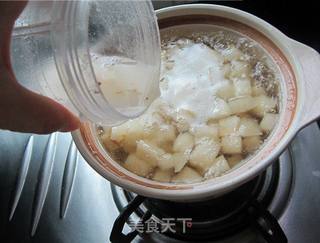 雪梨川贝冰糖水的做法步骤:8