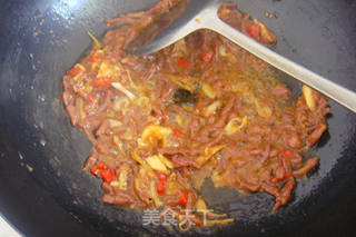 香爆牛肉丝的做法步骤:6