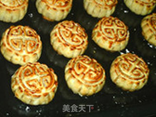 奶香菠萝月饼的做法步骤:22