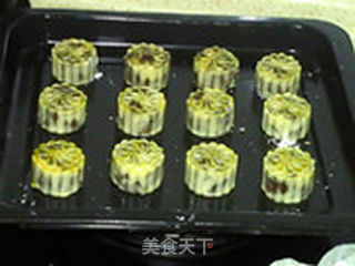 豆沙月饼的做法步骤:21