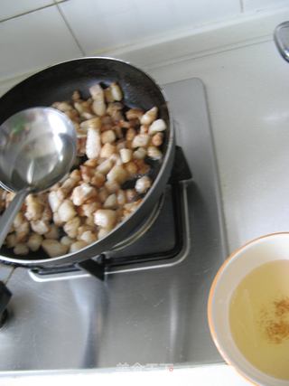 自制猪油的做法步骤:4