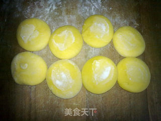 南瓜豆沙包的做法步骤:8