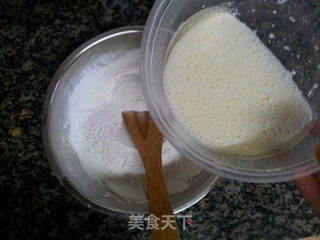 冰皮月饼----哈密瓜馅的做法步骤:3