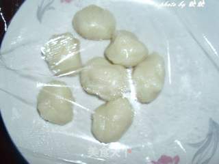 绿豆沙冰皮月饼的做法步骤:6