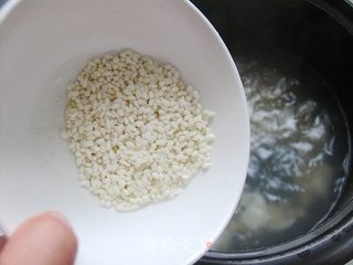 改变,永远不会太晚——美肤去斑,解毒乌发。薏米山药芝麻羹的做法步骤:5