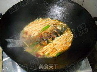 家常如意豆瓣鲫鱼的做法步骤:11