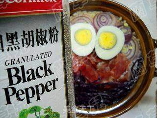 甘蓝煲仔饭的做法步骤:9