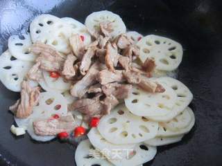 莲藕肉片的做法步骤:10