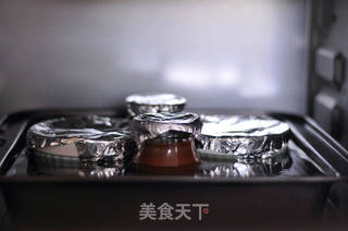 【浓情蜜意下午茶】----巧克力布丁的做法步骤:9