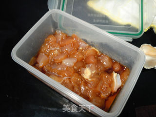 杂锦鸡丁便当的做法步骤:3