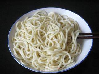 五花肉青菜焖面的做法步骤:3