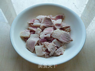 芹香回锅肉的做法步骤:4