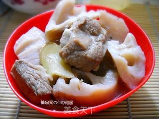 家常莲藕排骨汤的做法步骤:11
