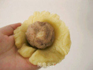 芸豆沙月饼的做法步骤:9