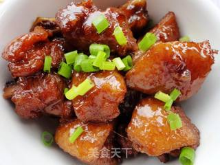 张炎家的美味红烧菜之三------红烧鸭块的做法步骤:9