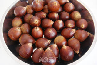 水煮栗子的做法步骤:2