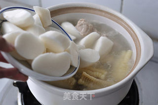 猪骨山药汤的做法步骤:7