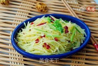 家常不简单-----酸辣土豆丝的做法步骤:11
