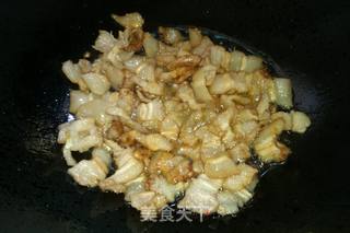 农家梅菜扣肉的做法步骤:4