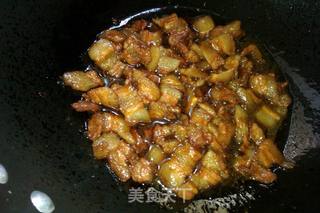 农家梅菜扣肉的做法步骤:6