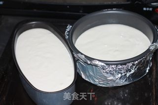 轻乳酪蛋糕－自制奶油奶酪制作的做法步骤：6