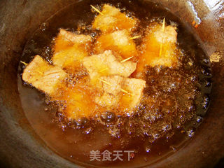 【波浪牙签肉】——生活的小情趣呀的做法步骤:6