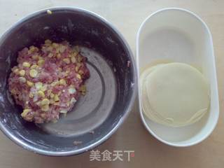 金银玉米饼的做法步骤:3