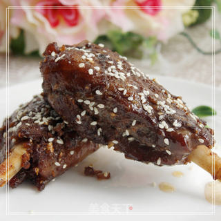 季节改变饮食也随之改变-----五香烤寸骨的做法步骤:9