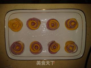 双色玫瑰花的做法步骤：6