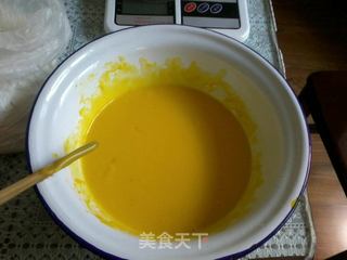 面包机版 戚风蛋糕的做法步骤:3