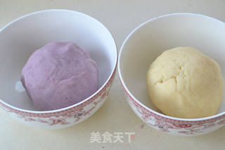 紫薯酥皮蛋黄月饼的做法步骤:6