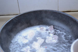 酸辣白肉片的做法步骤:4