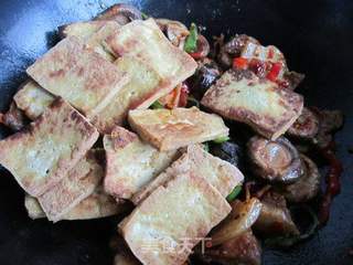 干锅豆腐的做法步骤：12