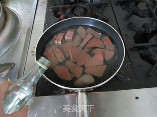 私房烩猪血的做法步骤:2