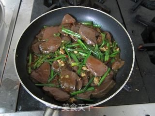 私房烩猪血的做法步骤:6