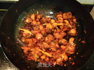 干锅兔子的做法步骤：7