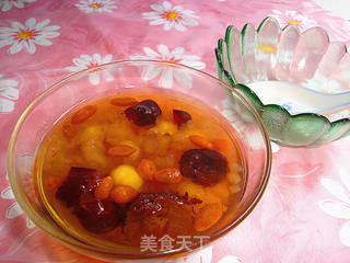 秋季养颜汤——莲子红枣炖雪蛤的做法步骤:7