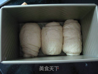 我家的土司——港式土司的做法步骤:9