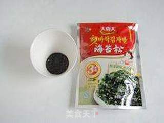 给剩米饭一个华丽的展示舞台----海苔烤米饼的做法步骤:2
