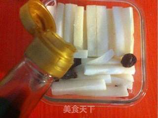 酸甜爽口的腌萝卜条的做法步骤:5