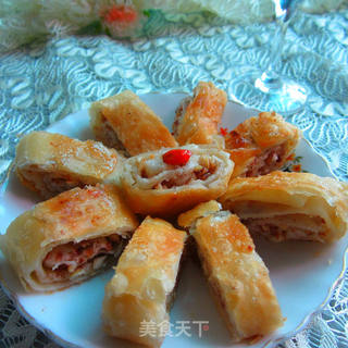 酥卷的做法步骤:12